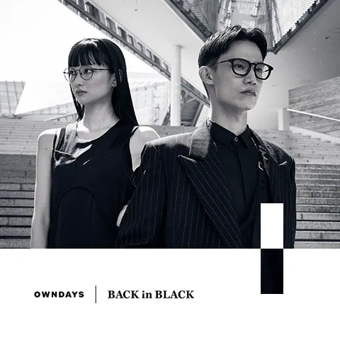 【OWNDAYS | OWNDAYS역시 깨끗하고 검은.